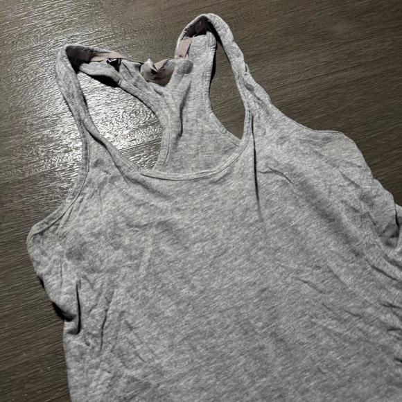 Gymshark Grey Racerback Tank Top S - Picture 3 of 8